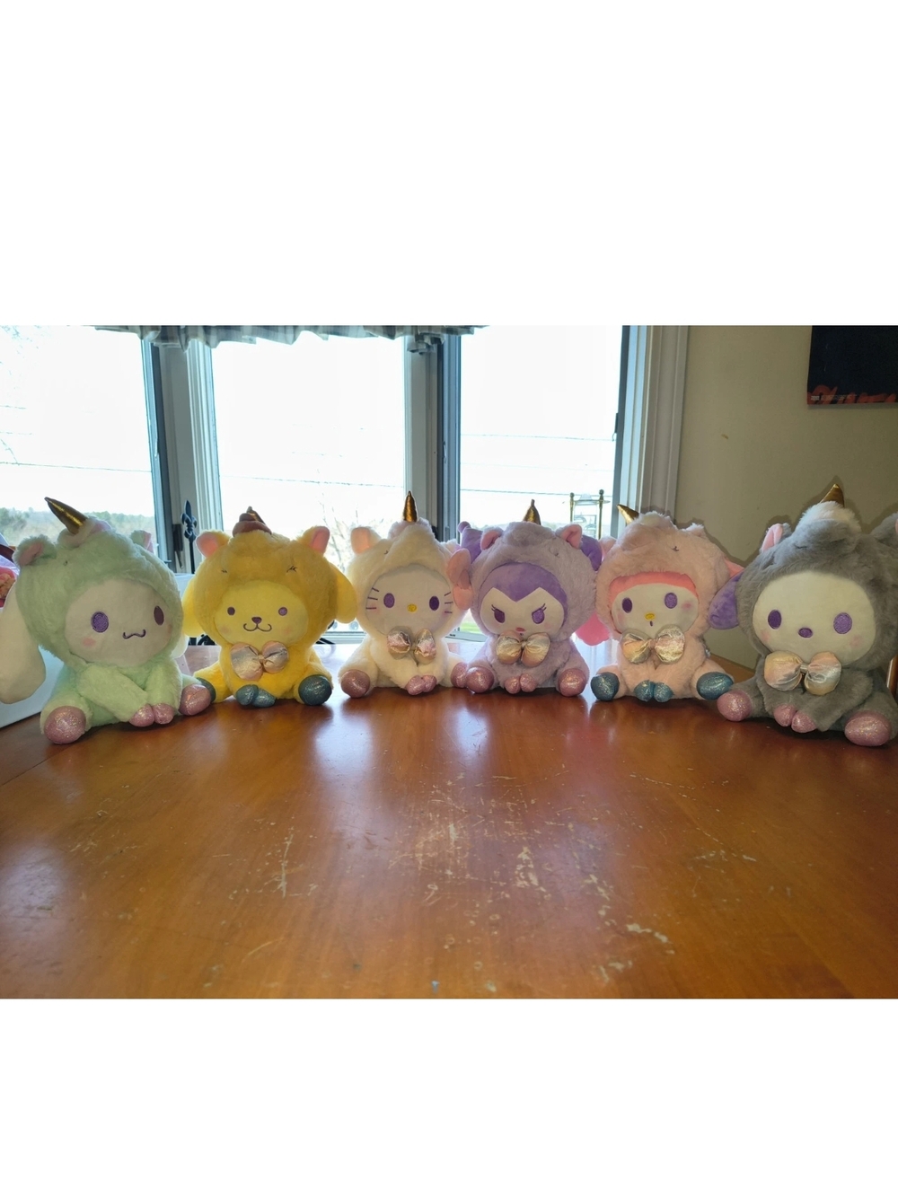 Hello Kitty Unicorn Cosplay Plush Set -
